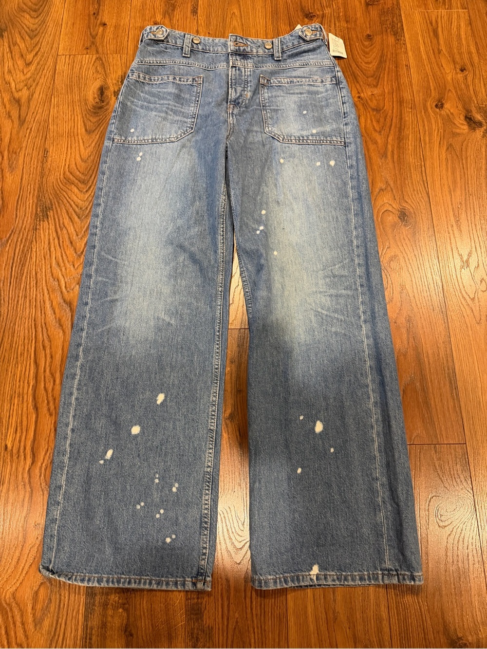 We the Free Palmer Cuffed Jeans Size 28 NWT - Picture 3 of 4